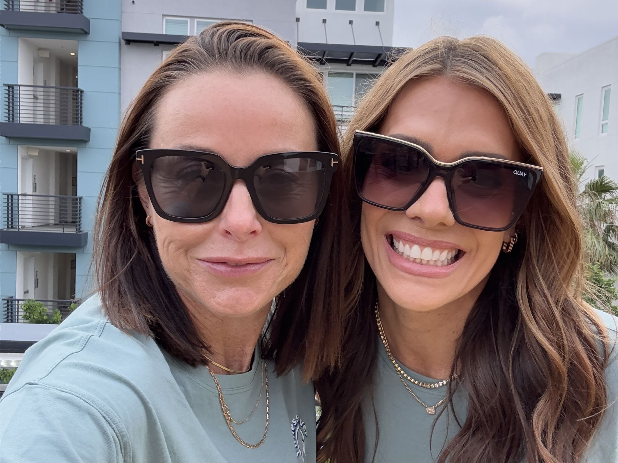 women with sunglasses